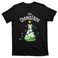 Funny Science Teacher Oh Chemistree Chemistry Christmas T-Shirt