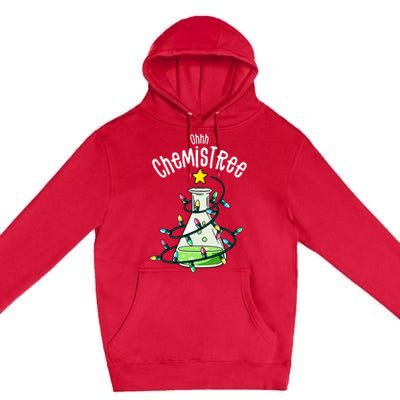 Funny Science Teacher Oh Chemistree Chemistry Christmas Premium Pullover Hoodie