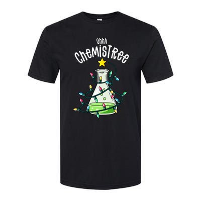 Funny Science Teacher Oh Chemistree Chemistry Christmas Softstyle CVC T-Shirt