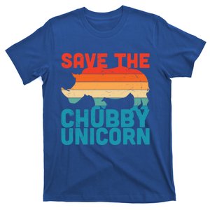 Funny Save The Chubby Unicorns Unicorn Rhino Design Gift T-Shirt