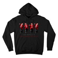 Funny Santa Trump Have Yourself A Merry Maga Christmas Xmas Hoodie