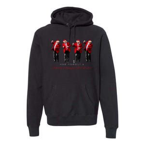 Funny Santa Trump Have Yourself A Merry Maga Christmas Xmas Premium Hoodie