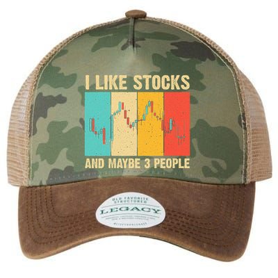 Funny Stock Trading Stockbroker Day Trading Marketing Lovers Legacy Tie Dye Trucker Hat