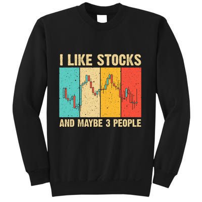 Funny Stock Trading Stockbroker Day Trading Marketing Lovers Sweatshirt