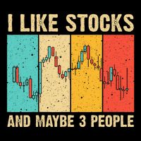 Funny Stock Trading Stockbroker Day Trading Marketing Lovers Button