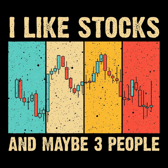 Funny Stock Trading Stockbroker Day Trading Marketing Lovers Button