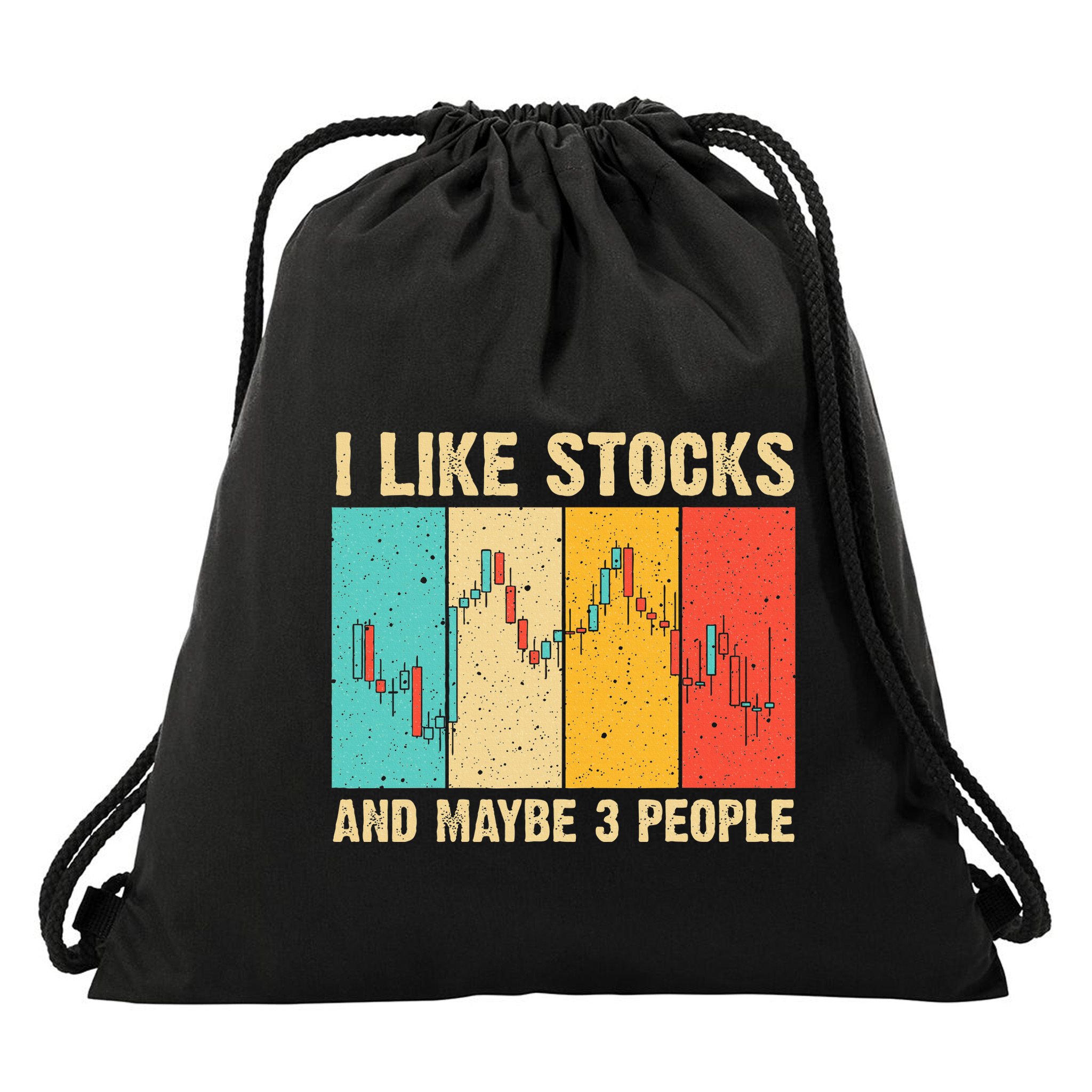 Funny Stock Trading Stockbroker Day Trading Marketing Lovers Drawstring Bag