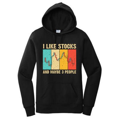 Funny Stock Trading Stockbroker Day Trading Marketing Lovers Women's Pullover Hoodie