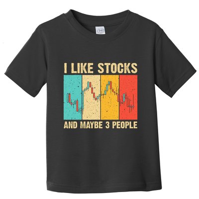 Funny Stock Trading Stockbroker Day Trading Marketing Lovers Toddler T-Shirt