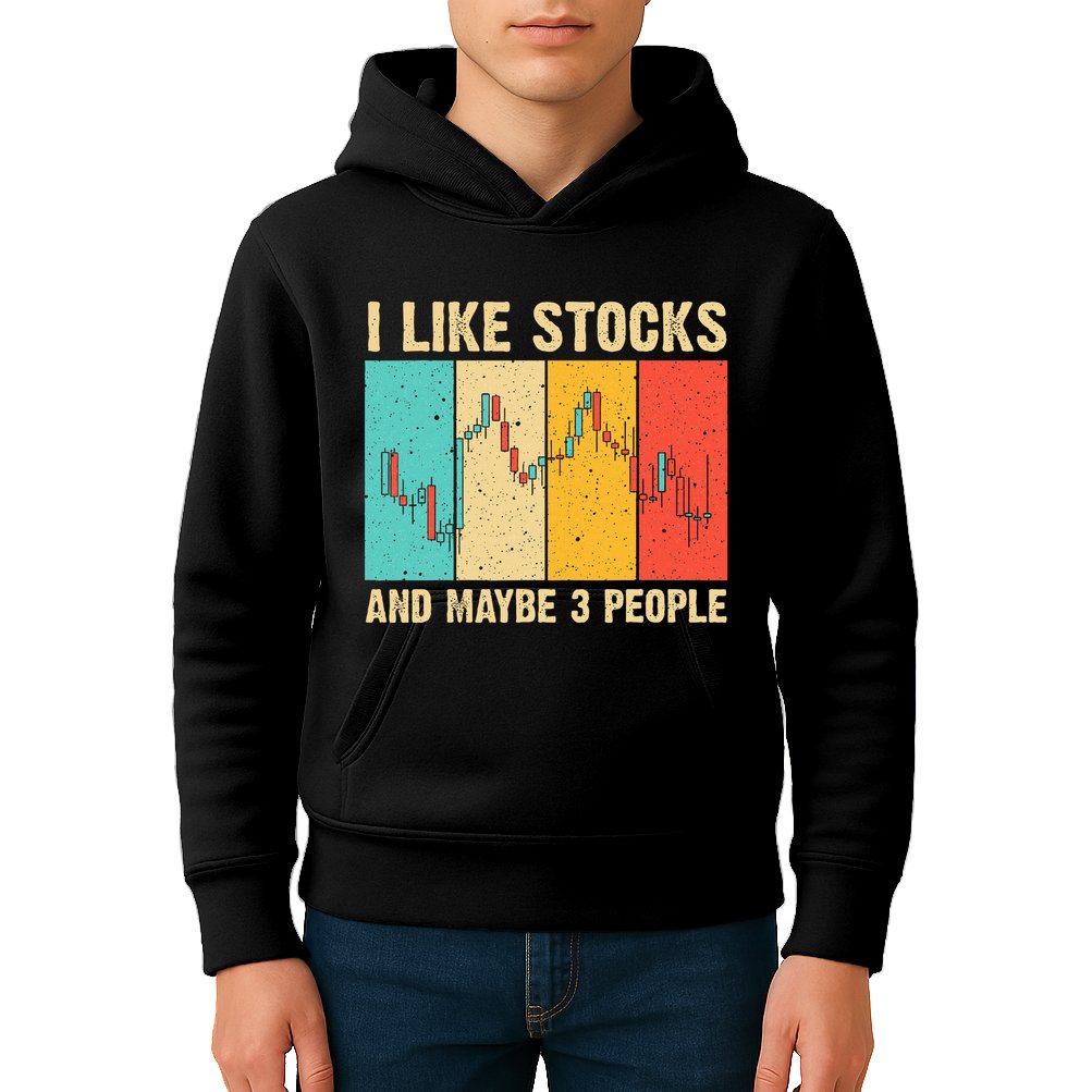 Funny Stock Trading Stockbroker Day Trading Marketing Lovers Kids Hoodie