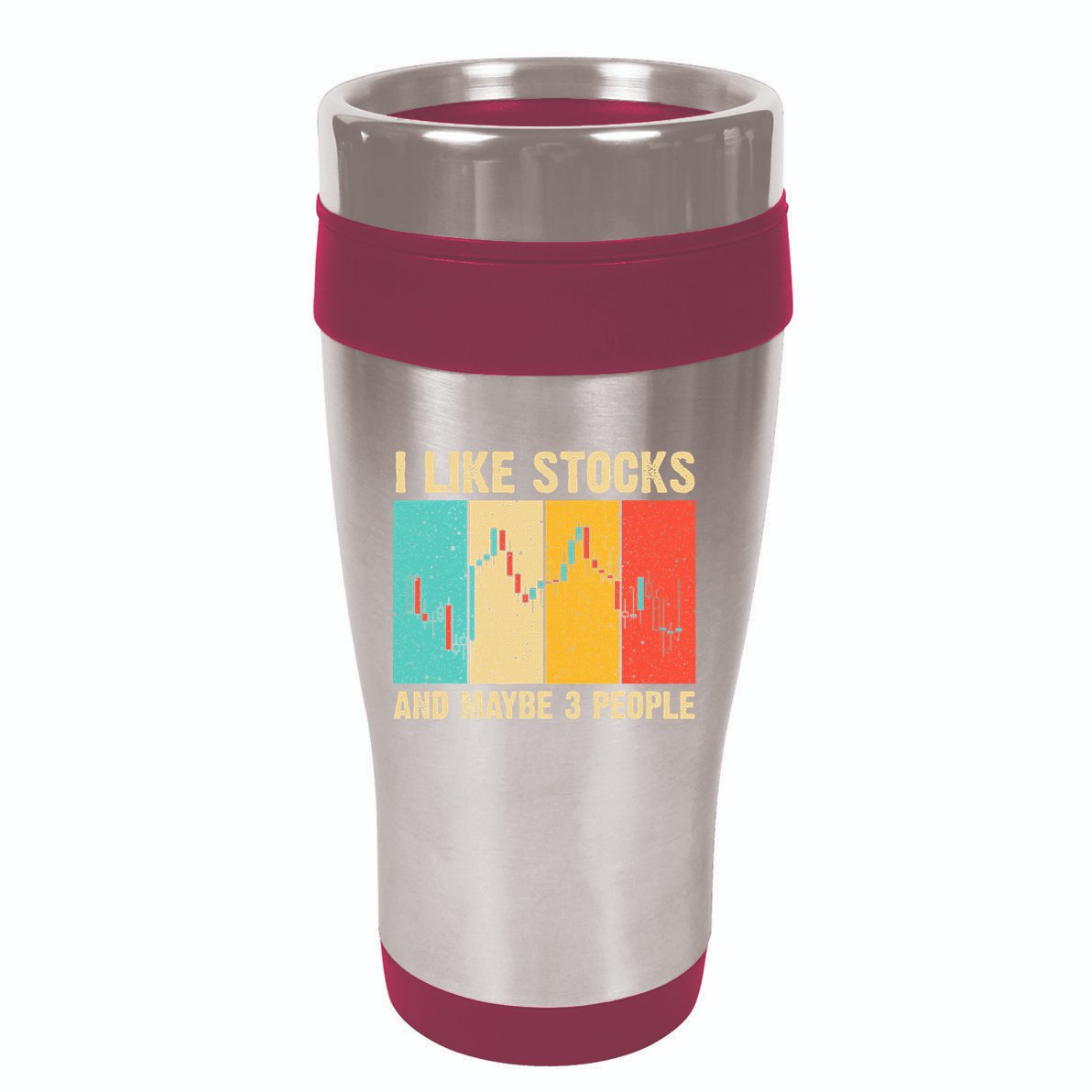 Funny Stock Trading Stockbroker Day Trading Marketing Lovers 16oz Travel Tumbler