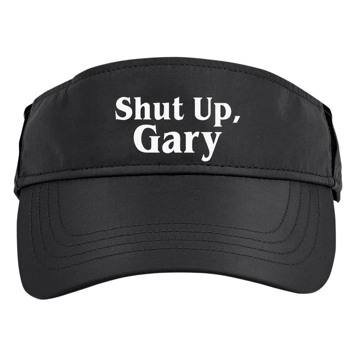 Football Shut Up Gary Adult Drive Performance Visor
