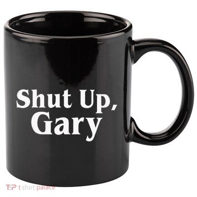 Football Shut Up Gary 11oz C Handle Ceramic Mug