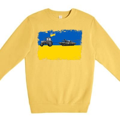 Farmer Support Ukraine Premium Crewneck Sweatshirt