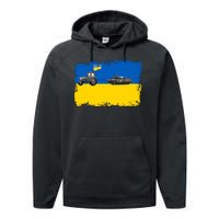 Farmer Support Ukraine Performance Fleece Hoodie