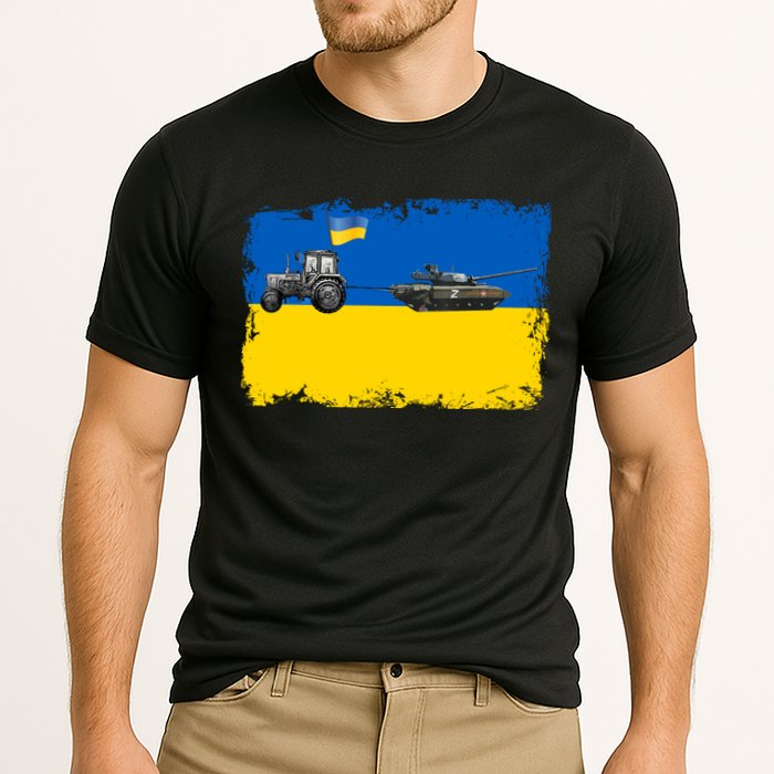 Farmer Support Ukraine Cooling Performance Crew T-Shirt