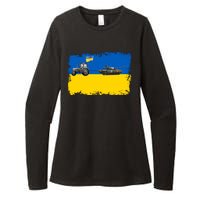 Farmer Support Ukraine Womens CVC Long Sleeve Shirt