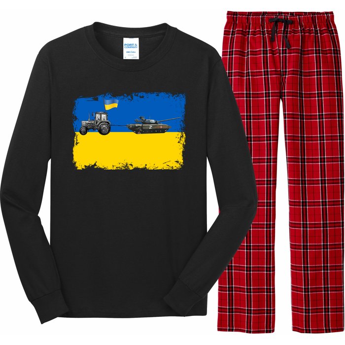 Farmer Support Ukraine Long Sleeve Pajama Set