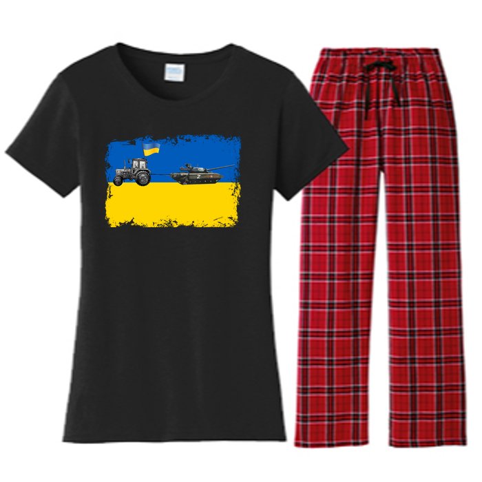 Farmer Support Ukraine Women's Flannel Pajama Set