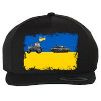 Farmer Support Ukraine Wool Snapback Cap