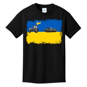 Farmer Support Ukraine Kids T-Shirt