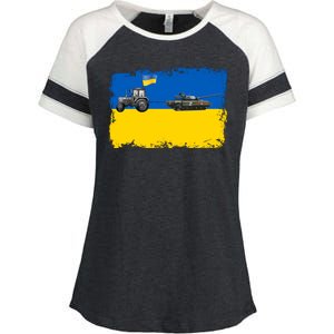 Farmer Support Ukraine Enza Ladies Jersey Colorblock Tee