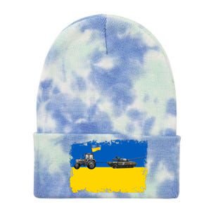 Farmer Support Ukraine Tie Dye 12in Knit Beanie