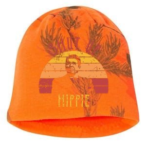 Funny Shut Up Hippie Ronald Regan Conservative Anti Liberal Vneck Kati - Camo Knit Beanie