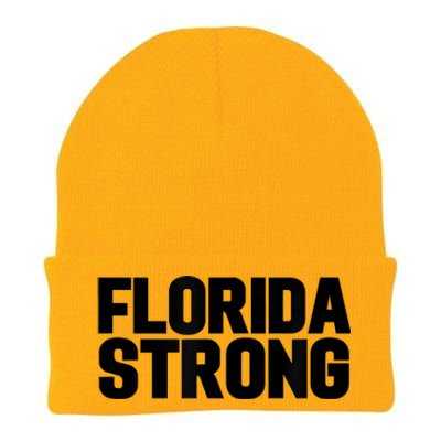 Florida Strong Usa America State Knit Cap Winter Beanie