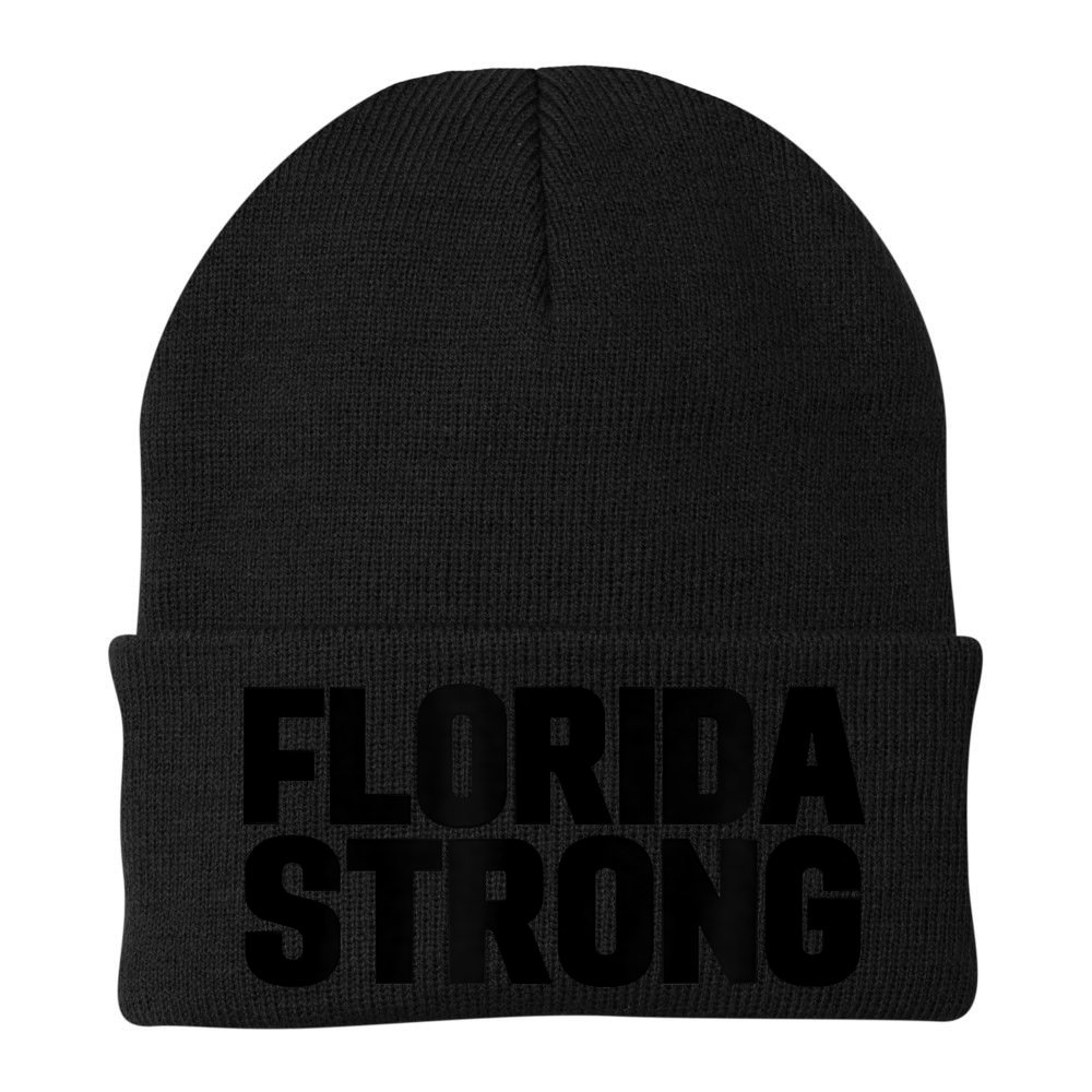 Florida Strong Usa America State Beanie