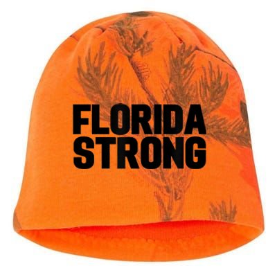 Florida Strong Usa America State Kati - Camo Knit Beanie