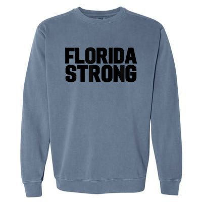 Florida Strong Usa America State Garment-Dyed Sweatshirt