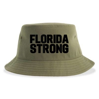 Florida Strong Usa America State Sustainable Bucket Hat