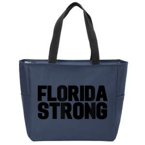 Florida Strong Usa America State Zip Tote Bag