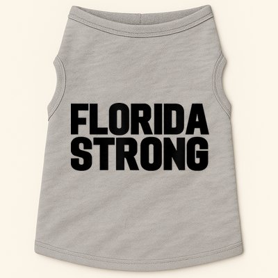 Florida Strong Usa America State Doggie Tank