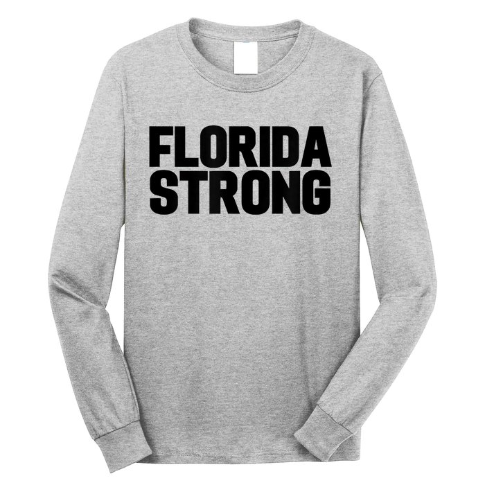 Florida Strong Usa America State Long Sleeve Shirt