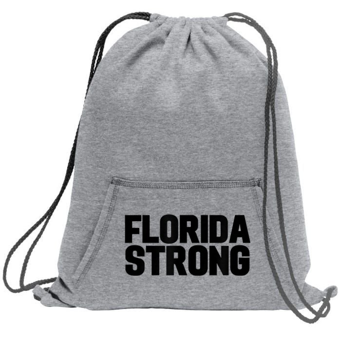 Florida Strong Usa America State Sweatshirt Cinch Pack Bag