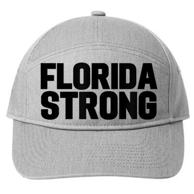 Florida Strong Usa America State 7-Panel Snapback Hat