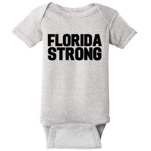 Florida Strong Usa America State Baby Bodysuit