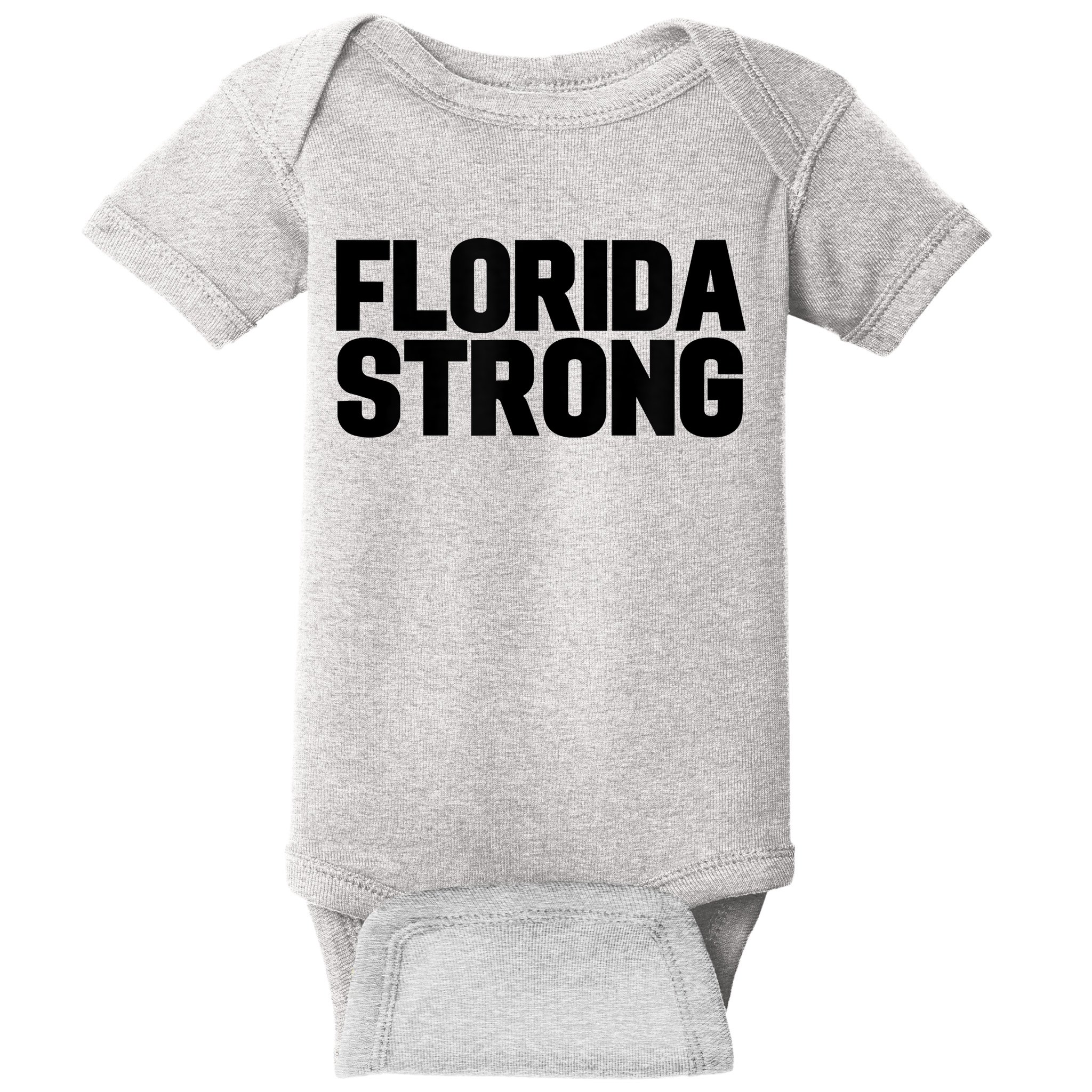 Florida Strong Usa America State Baby Bodysuit