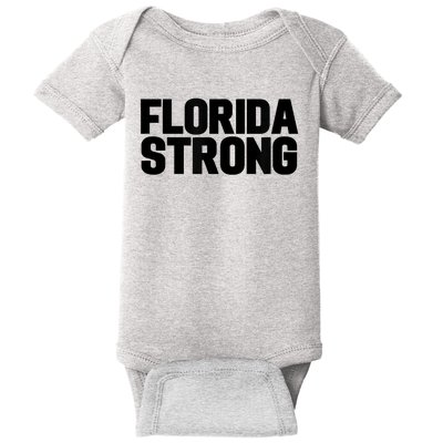 Florida Strong Usa America State Baby Bodysuit