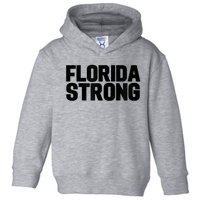 Florida Strong Usa America State Toddler Hoodie