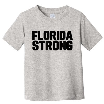 Florida Strong Usa America State Toddler T-Shirt