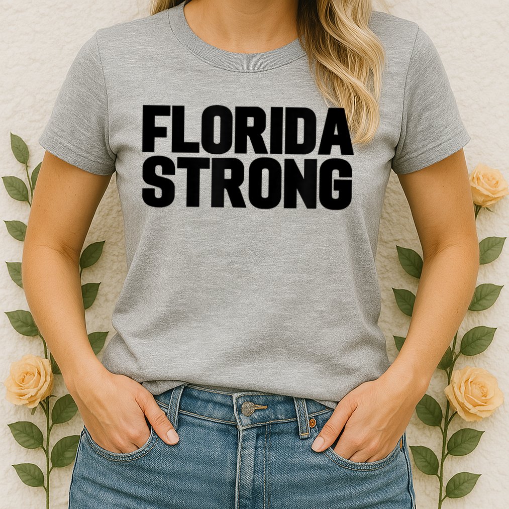 Florida Strong Usa America State Womens T-Shirt