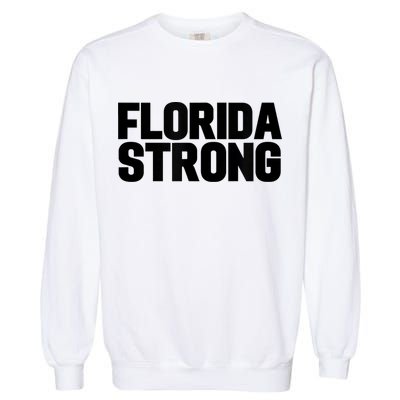 Florida Strong Usa America State Garment-Dyed Sweatshirt