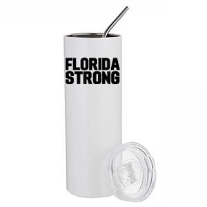 Florida Strong Usa America State Stainless Steel Tumbler