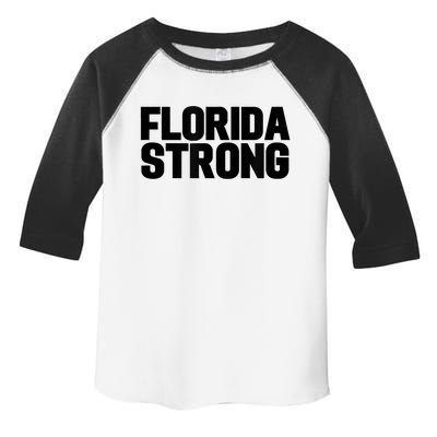 Florida Strong Usa America State Toddler Fine Jersey T-Shirt