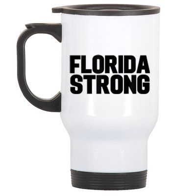 Florida Strong Usa America State Stainless Steel Travel Mug