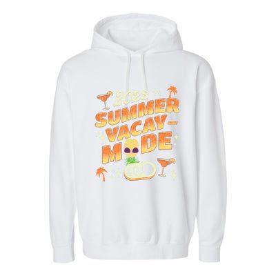 Funny Swinging Upside Down Pineapple Summer Vacay Mode On Great Gift Garment-Dyed Fleece Hoodie