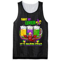 Funny Shut Up Liver It's Mardi Gras Mesh Reversible Basketball Jersey Tank